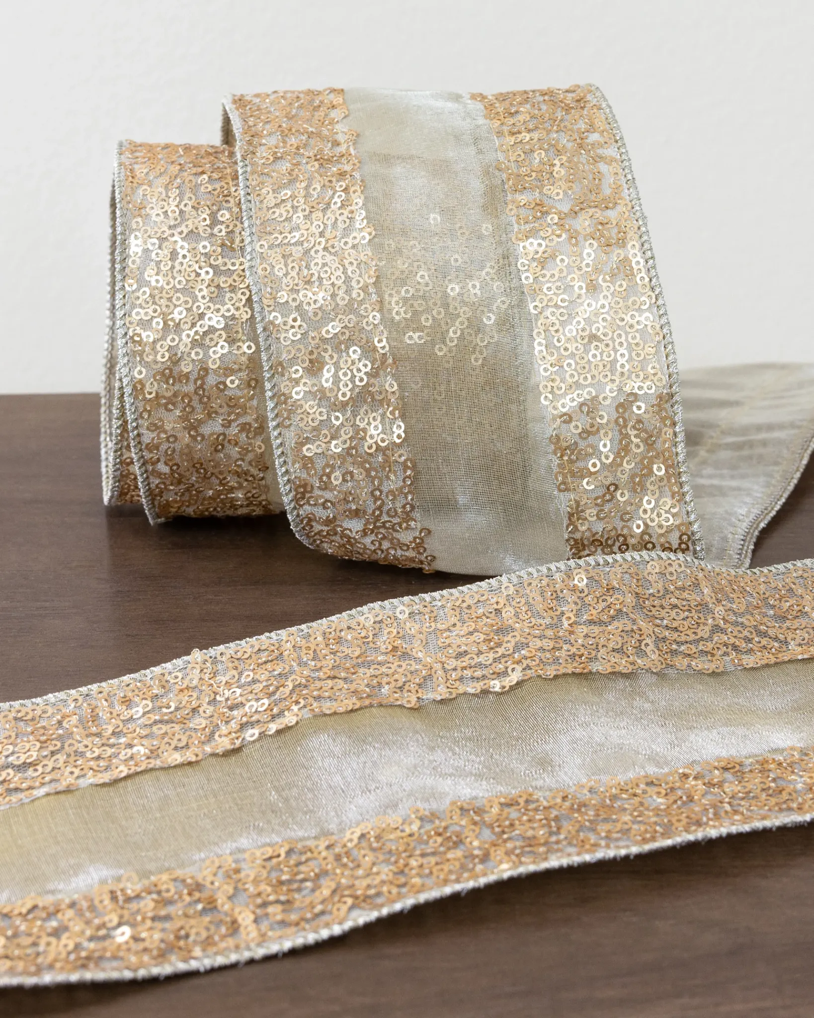 Online Sequined Christmas Tree Ribbon Ribbons