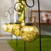 Solar Merry Metallics Pathway Light Sets Yard Decorations|Yard Decorations