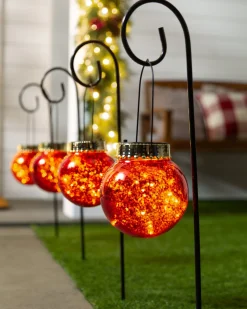 Solar Merry Metallics Pathway Light Sets Yard Decorations|Yard Decorations