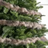 Clearance Speckled Feather Christmas Tree Garlands Garlands