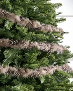 Clearance Speckled Feather Christmas Tree Garlands Garlands