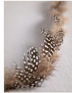 Clearance Speckled Feather Christmas Tree Garlands Garlands