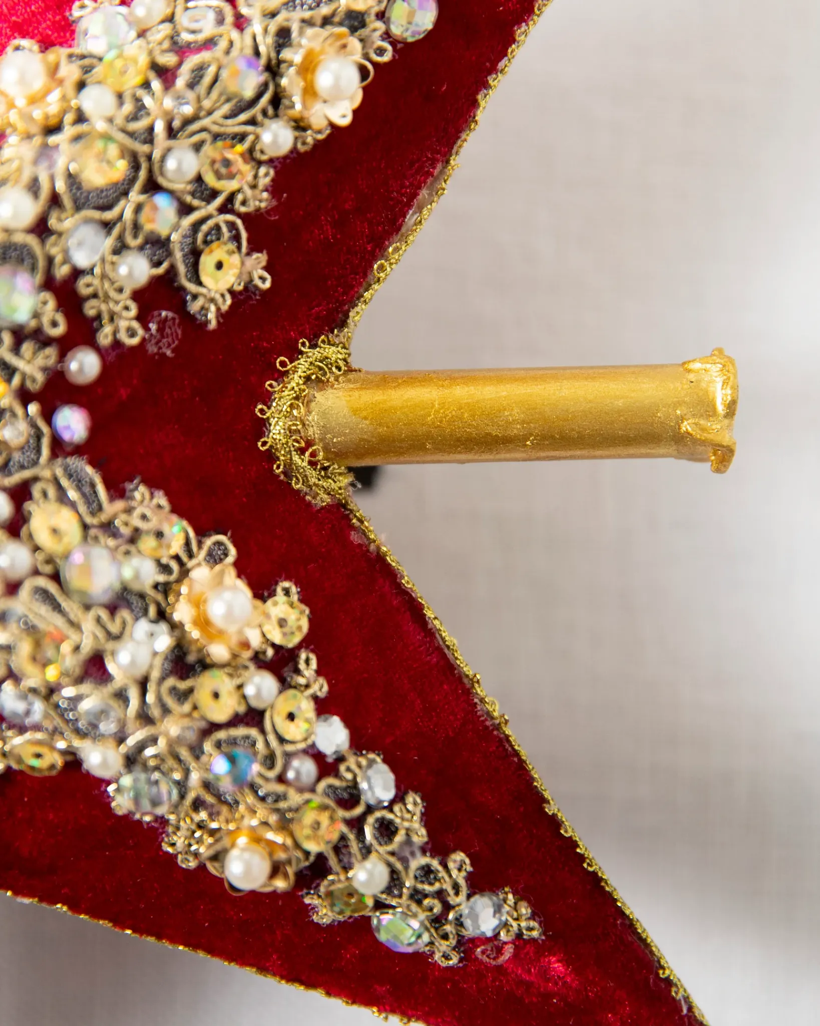 New Star Beaded Christmas Tree Topper Toppers