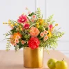 Hot Sunrise Blooms Foliage Wreaths|Garlands