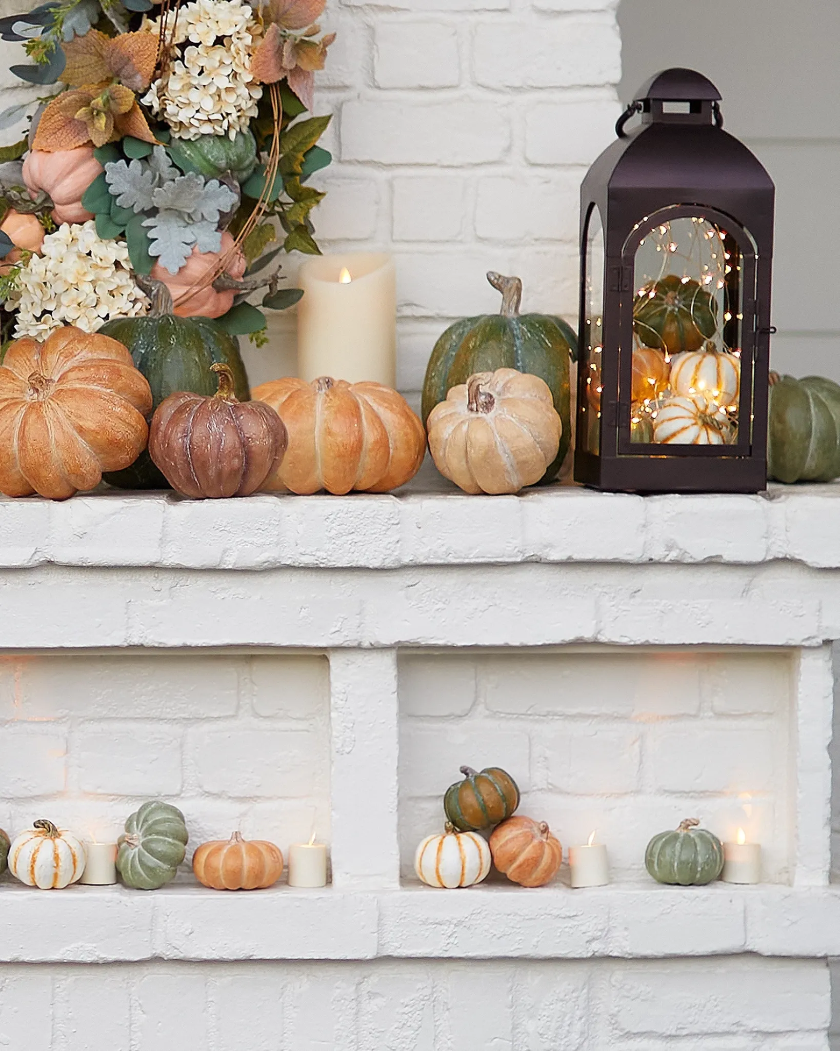 Outlet Tabletop Heirloom Pumpkins Decorative Accents