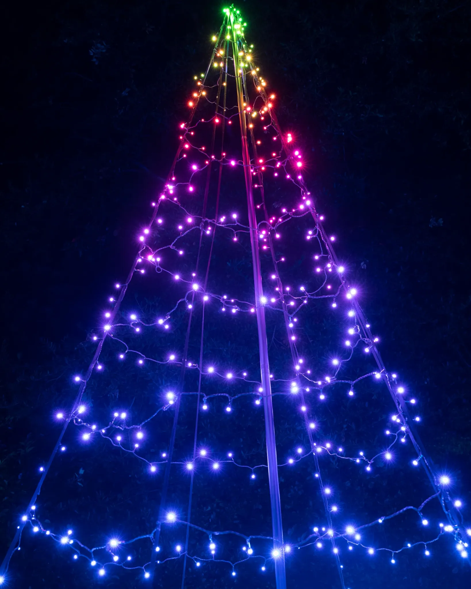 Hot Twinkly LED Cone Trees Yard Decorations