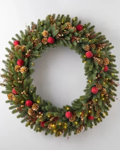 Outlet Vermont White Spruce Bordeaux Foliage 26 - 28 Inch|Indoor
