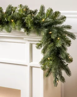 New Vermont White Spruce Foliage 26 - 28 Inch|Pre-Lit