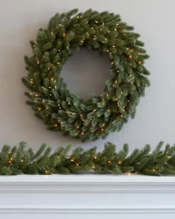 New Vermont White Spruce Foliage 26 - 28 Inch|Pre-Lit