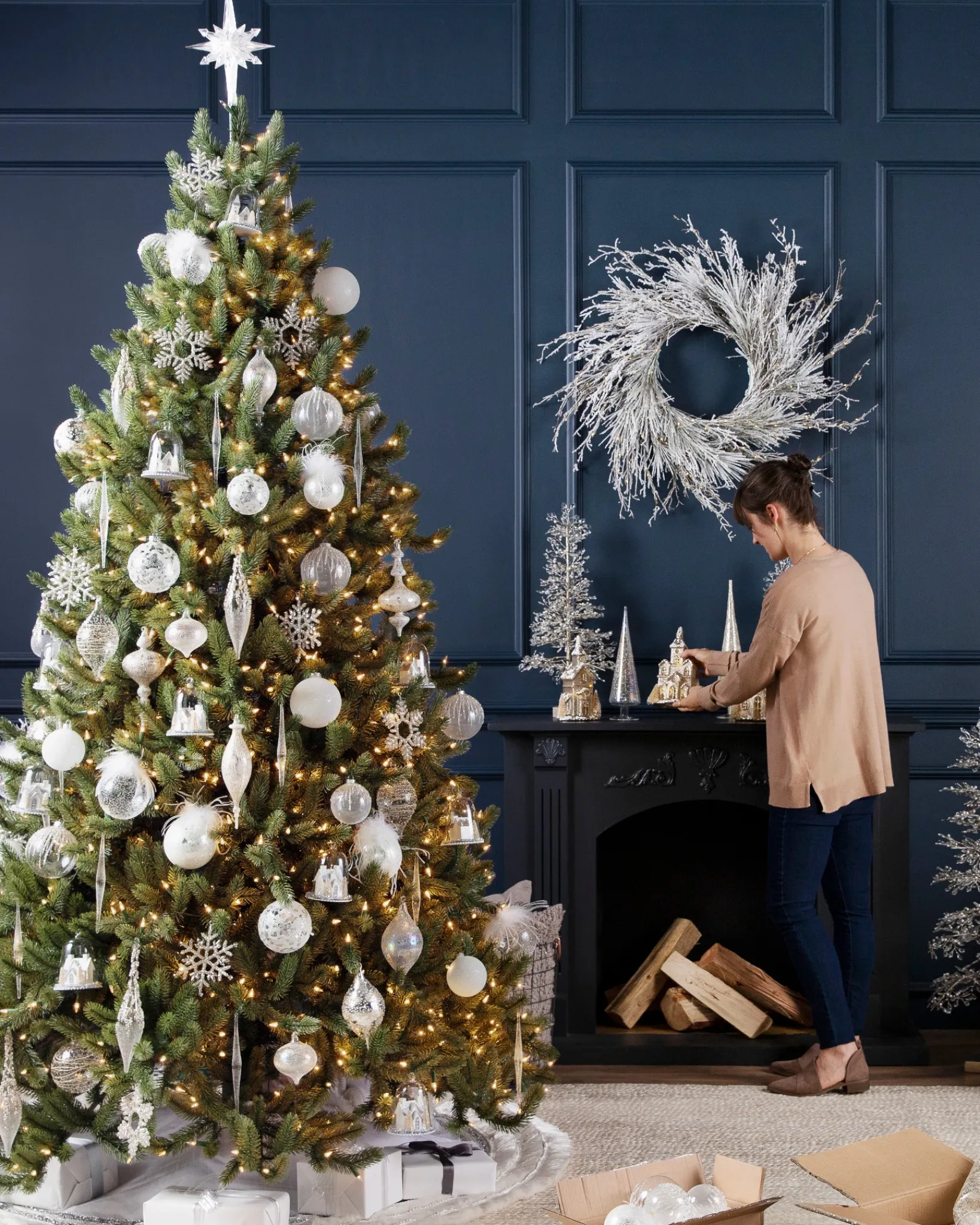 New Winter White Ornament Collection Ornaments