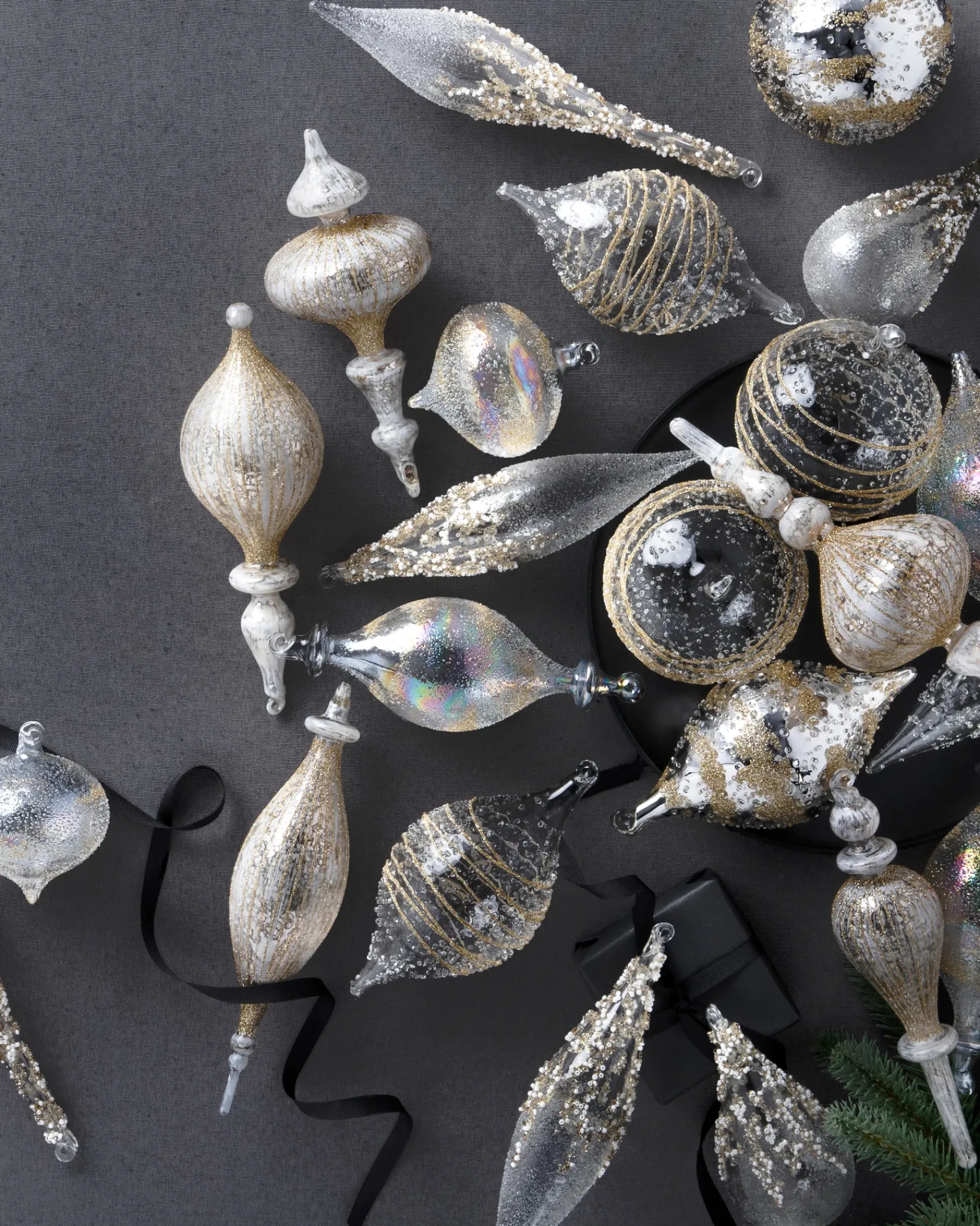 New Winter White Ornament Collection Ornaments