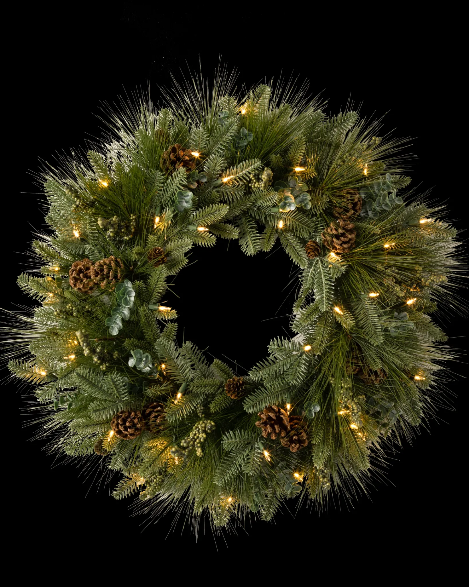 Sale Wintry Woodlands Foliage 26 - 28 Inch|Pre-Lit