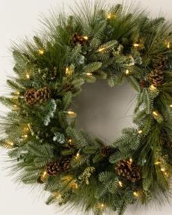 Sale Wintry Woodlands Foliage 26 - 28 Inch|Pre-Lit