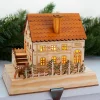 Outlet Wooden Alpine Village Stocking Holders Stockings & Holders