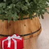 Online Wooden Barrel Christmas Tree Collars Skirts & Collars